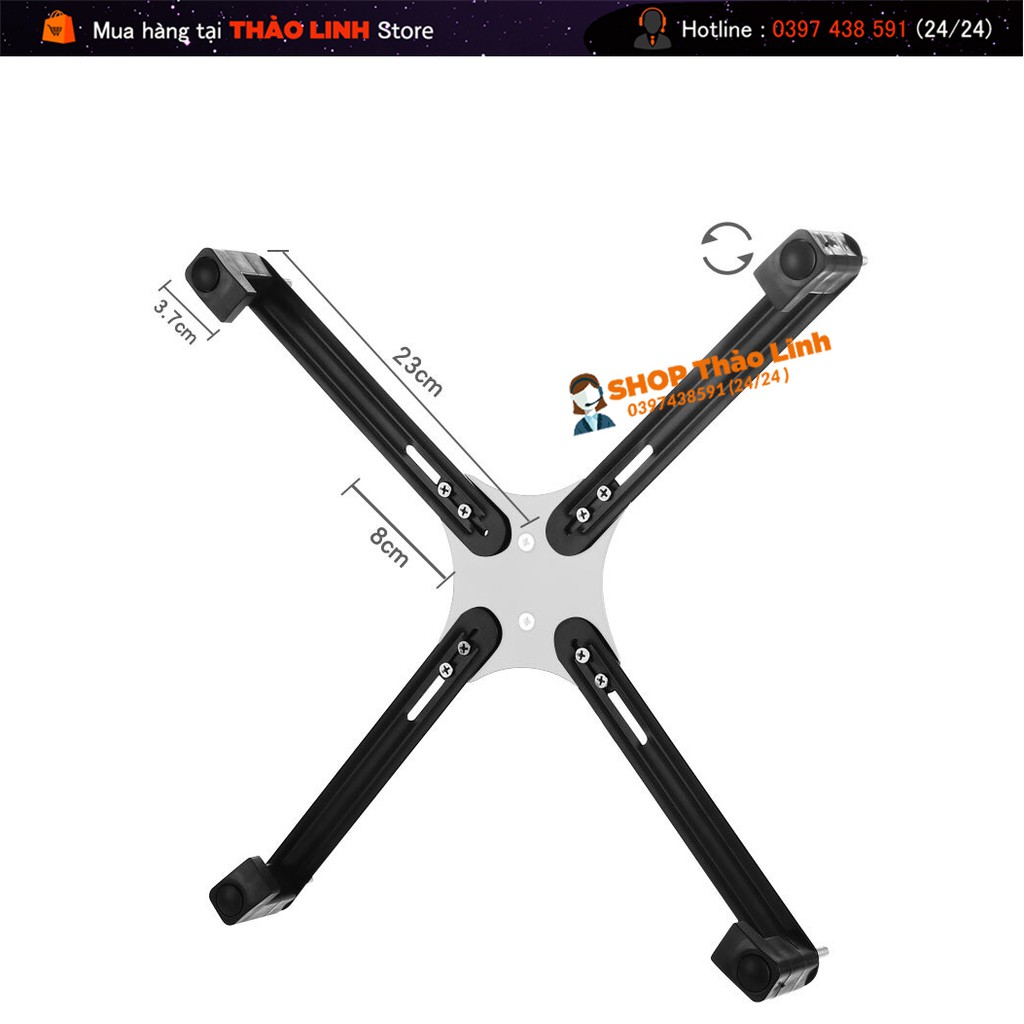 Bộ Kẹp Dành Cho Màn Hình Máy Tính - Không Có Lỗ Ốc Treo Vesa 14 - 27Inch XL01