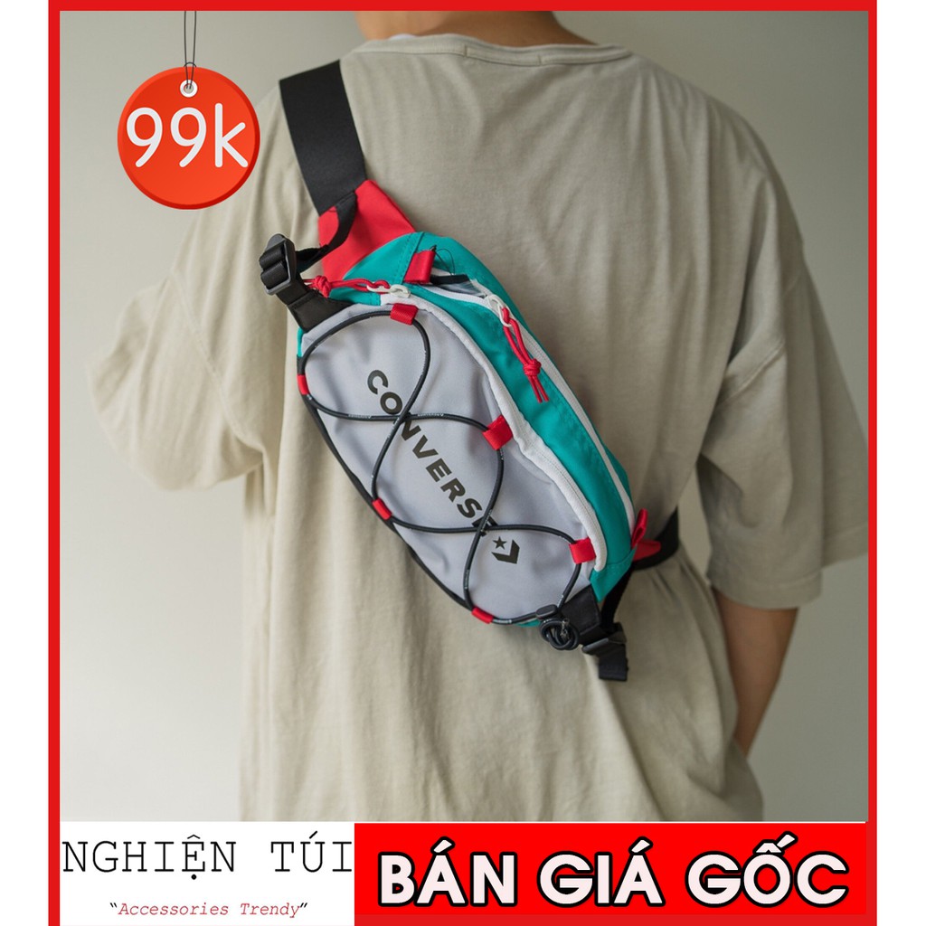 💥 [NGHIỆN TÚI GIÁ GỐC+ CÓ VIDEO SP] Túi đeo chéo Nam Nữ Swap Out Sling Unisex Bum Bag / HÀNG XUẤT XỊN / GIÁ BÁN XẢ