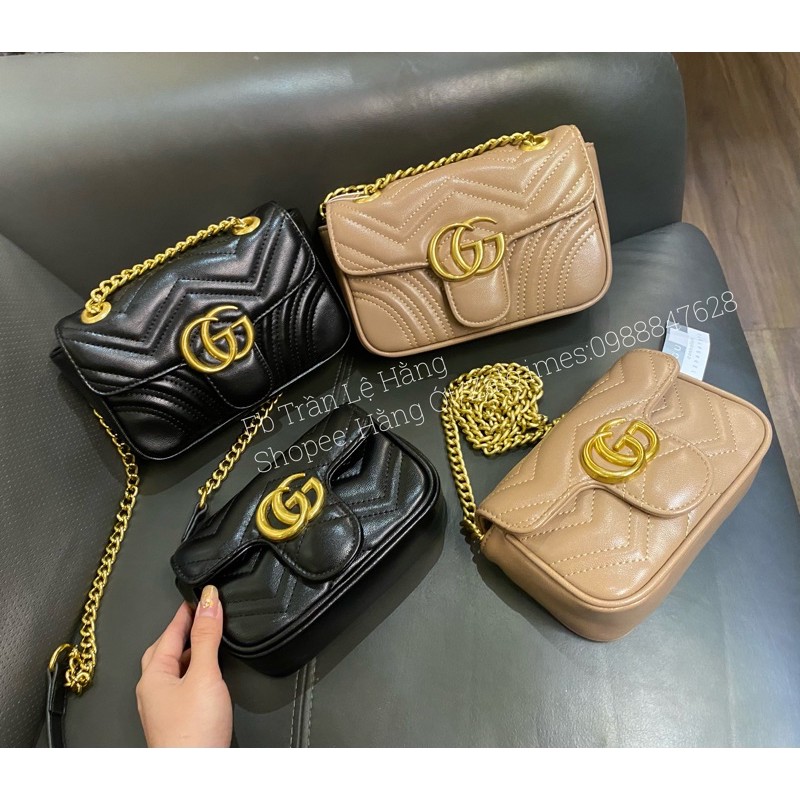Túi chữ G Vỡ hộp 2 size 22cm và 18cm | BigBuy360 - bigbuy360.vn