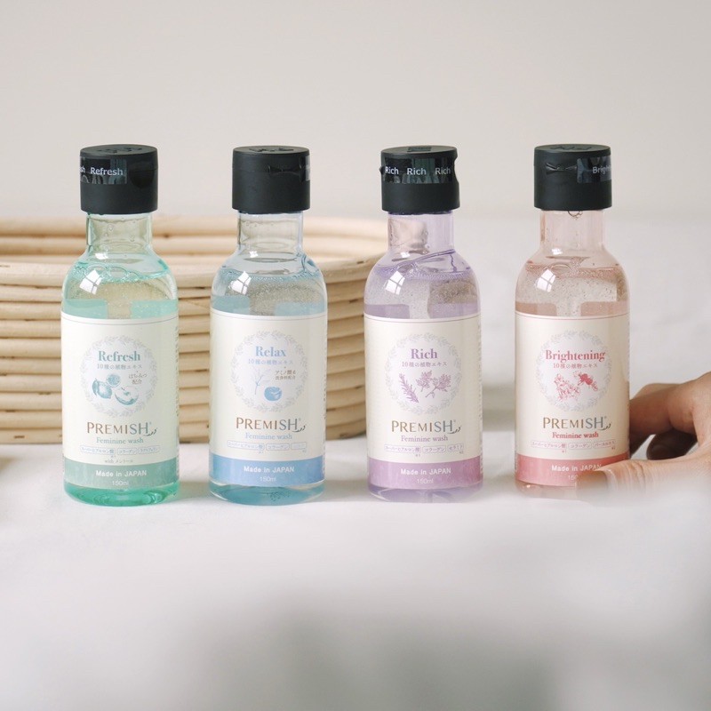 [CHÍNH HÃNG NHẬT BẢN] Dung dịch vệ sinh thiên nhiên PH care Premish Femimine Wash Nhật an toàn nhẹ dịu cho da nhạy cảm