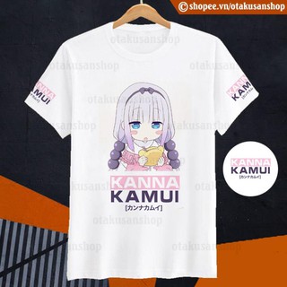 Áo thun Kobayashi Dragon Maid Kanna ngắn tay