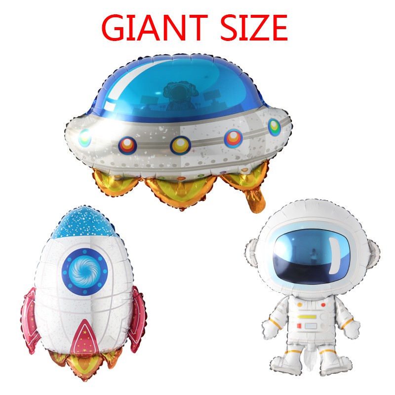 Bong Bóng Hình Phi Hành Gia Ufo