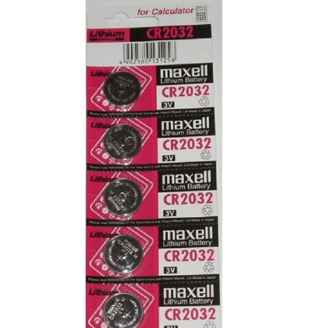 Pin Maxell CR2032, Pin CR2032 Lithium 3v