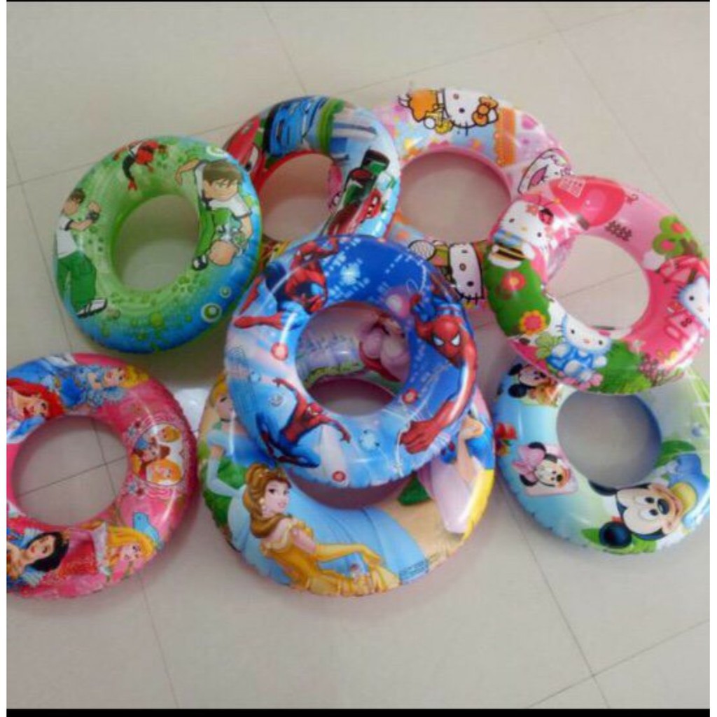 SỈ PHAO TRÒN CHO BÉ TRAI VÀ BÉ GÁI TẬP BƠI SIZE 90CM LOẠI 2 LỚP, PHAO TRÒN CHO NGƯỜI LỚN