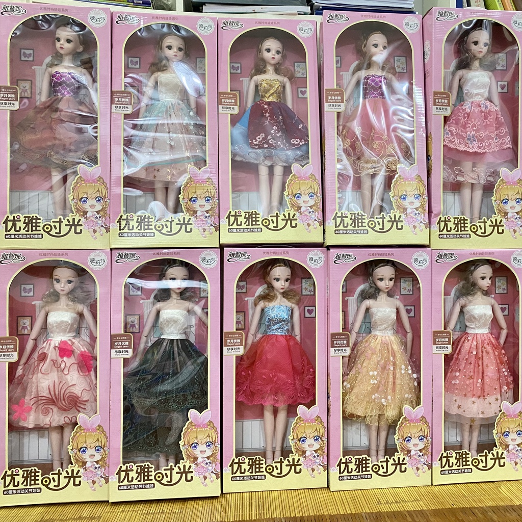 BÚP BÊ BARBIE - BÚP BÊ ELSA CAO 60CM CÓ KHỚP NỐI ĐỒ CHƠI CHO BÉ GÁI