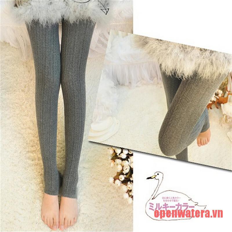 Quần legging dày dặn giữ ấm thời trang mùa đông cho nữ