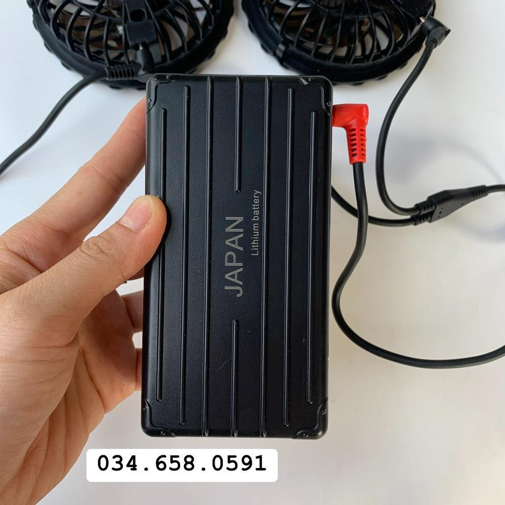 [ PIN 32.000] Bộ Pin Áo Điều Hoà 32.000mAh , Hàng Chính Hãng Bảo Hành 12 Tháng