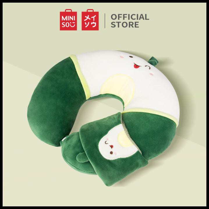 Miniso Gối Tựa Cổ Mềm Mại Hình Quả Bơ Tvl048