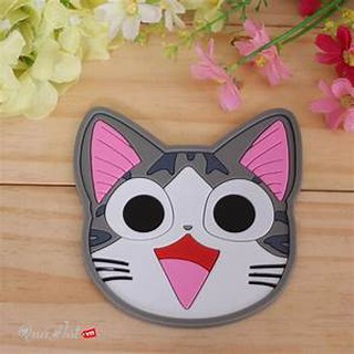 Đế lót ly silicon hình thú cakeshop hcm