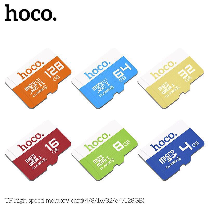 Thẻ Nhớ Micro SD Hoco 64Gb Class 10 - Hàng Chính Hãng - Bảo Hành 1 Đổi 1