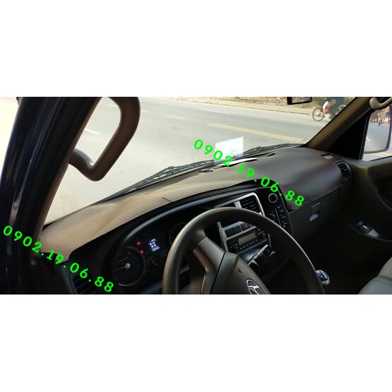 Thảm Taplo da xe huyndai H150