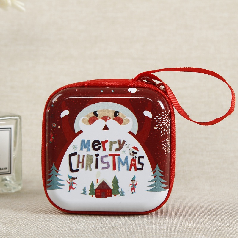 ví cho trẻ em đồng xu ví em bé giáng sinh quà tặng cô gái ví cậu bé dễ thương sling túi năm mới thời trang AKKU