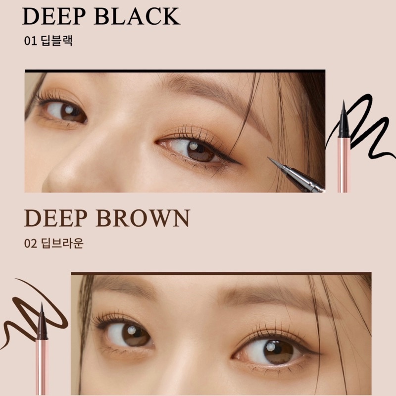 Kẻ Mắt Nước Black Rouge Power Proof Pen Liner