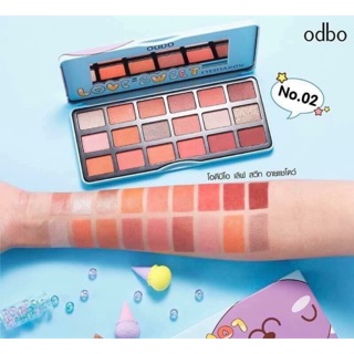 Set phấn mắt Odbo cực hot màu siêu đẹp
