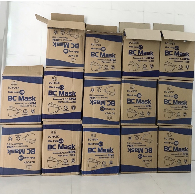 [ Set 50 chiếc - 100 chiếc ] Khẩu trang KF94 Chống Bụi Mịn và Kháng Khuẩn Hàng Cao Cấp | BigBuy360 - bigbuy360.vn