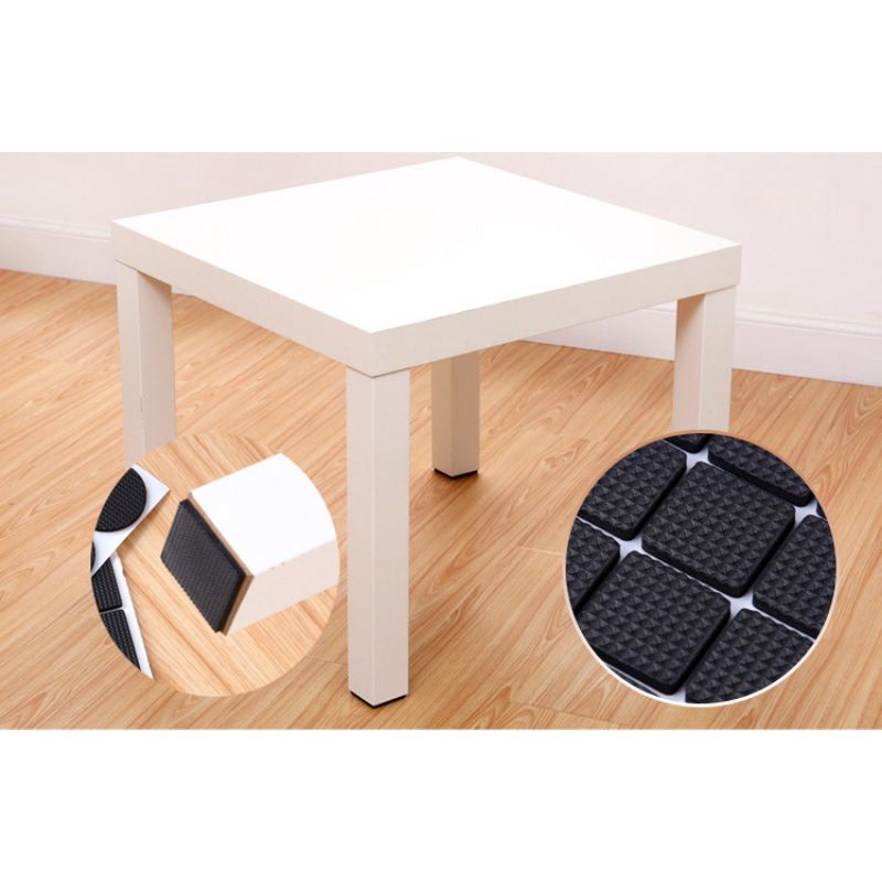 Combo 12 miếng lót chân ghế hình vuông,,,