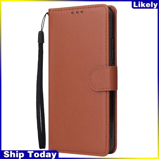 Bao Da Điện Thoại PU Bảo Vệ Toàn Diện Thiết Kế Dạng Ví Cho VIVO Y17