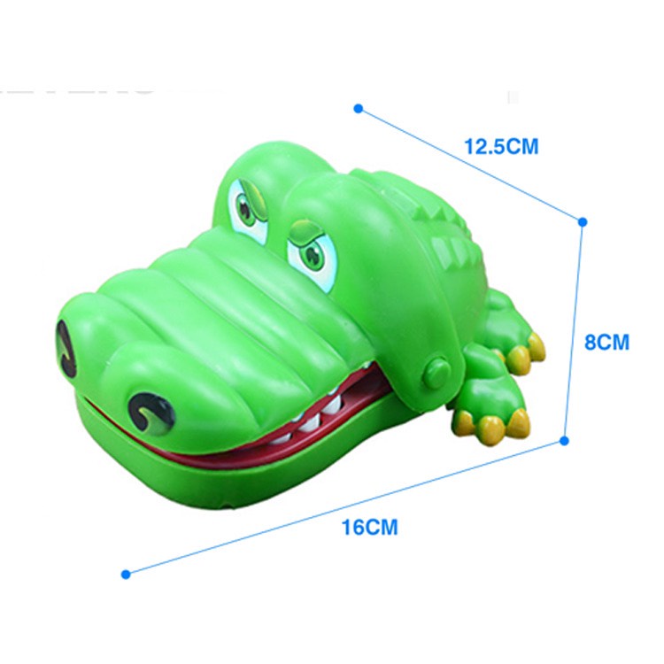 Đồ chơi Cá sấu cắn tay loại to cho bé - đồ chơi giải trí vui nhộn TEEMO TOY01