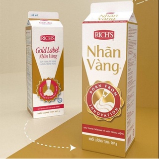 Kem topping gold label - nhãn vàng