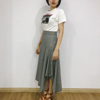 Chân váy midi Zara TQXK