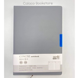 Sổ Tay Da Mịn B5 CONCISE Notebook No.18-35 (Đủ Màu)