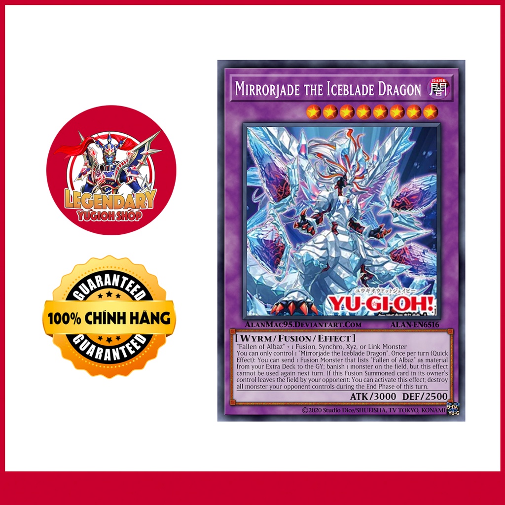 Mirrorjade the Iceblade Dragon