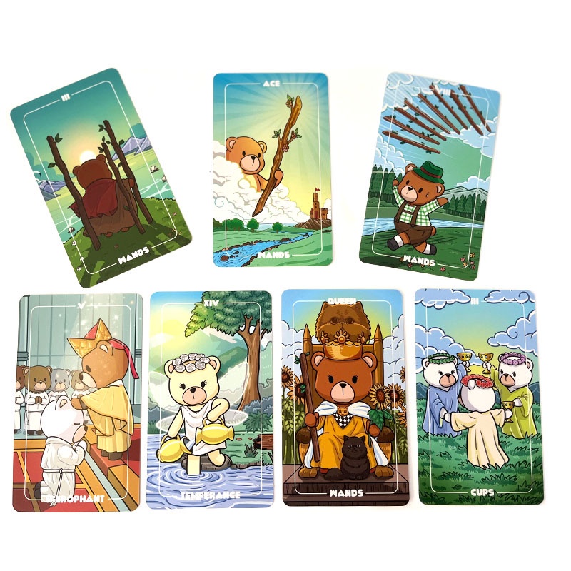 Bộ Bài Teddy Tarot Nifoki E4