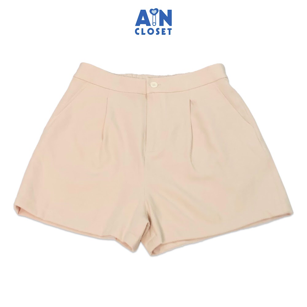 Quần đùi mẹ Trắng kem chéo Hàn - AICDMEF59FKS - AIN Closet