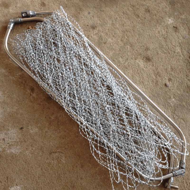 Mặt Vợt Tam Giác Inox Câu Cá - Đồ Câu DHS