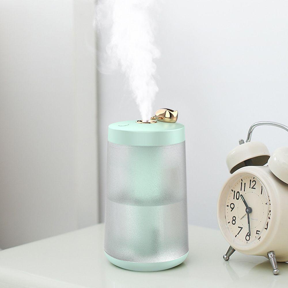 LONTIME Máy khuếch tán tinh dầu Tạo Độ Ẩm Không Khí Có Đèn Ngủ Lãng Mạn