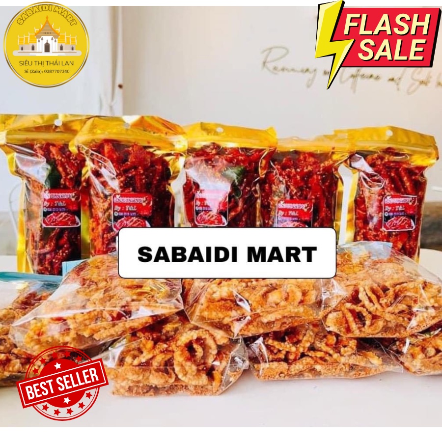 ỚT CHIÊN SNACK ỚT THÁI LAN CHIÊN GIÒN - 100G