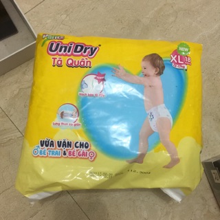 💎TÃ QUẦN UNI DRY CHO TRẺ SƠ SINH  M/22 L/20 XL 18 XLL/16💎