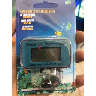 Nhiệt kế điện tử bể cá đặt trong bể - nhiệt kế đo nhiệt độ nước bể cá chạy bằng pin