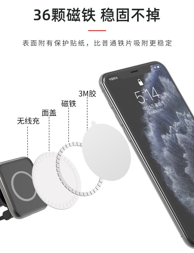 Sạc Nam Châm Không Dây Cho Iphone 12 11 Pro Max Xs Xr Se 2020 8 Plus Android