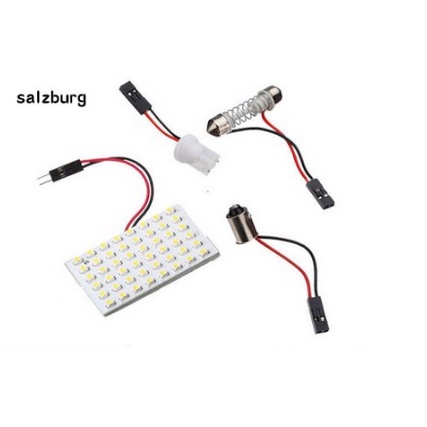 Đèn LED trần nội thất  xe hơi ô tô siêu sáng công suất cao T10 12V cho các xe  Hyundai Accent Toyota Vios Innova