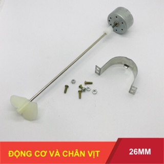 Bộ động cơ và chân vịt nhựa DIY tàu động cơ 300 dòng điện nhỏ điện áp 3V - 5V - LK0166