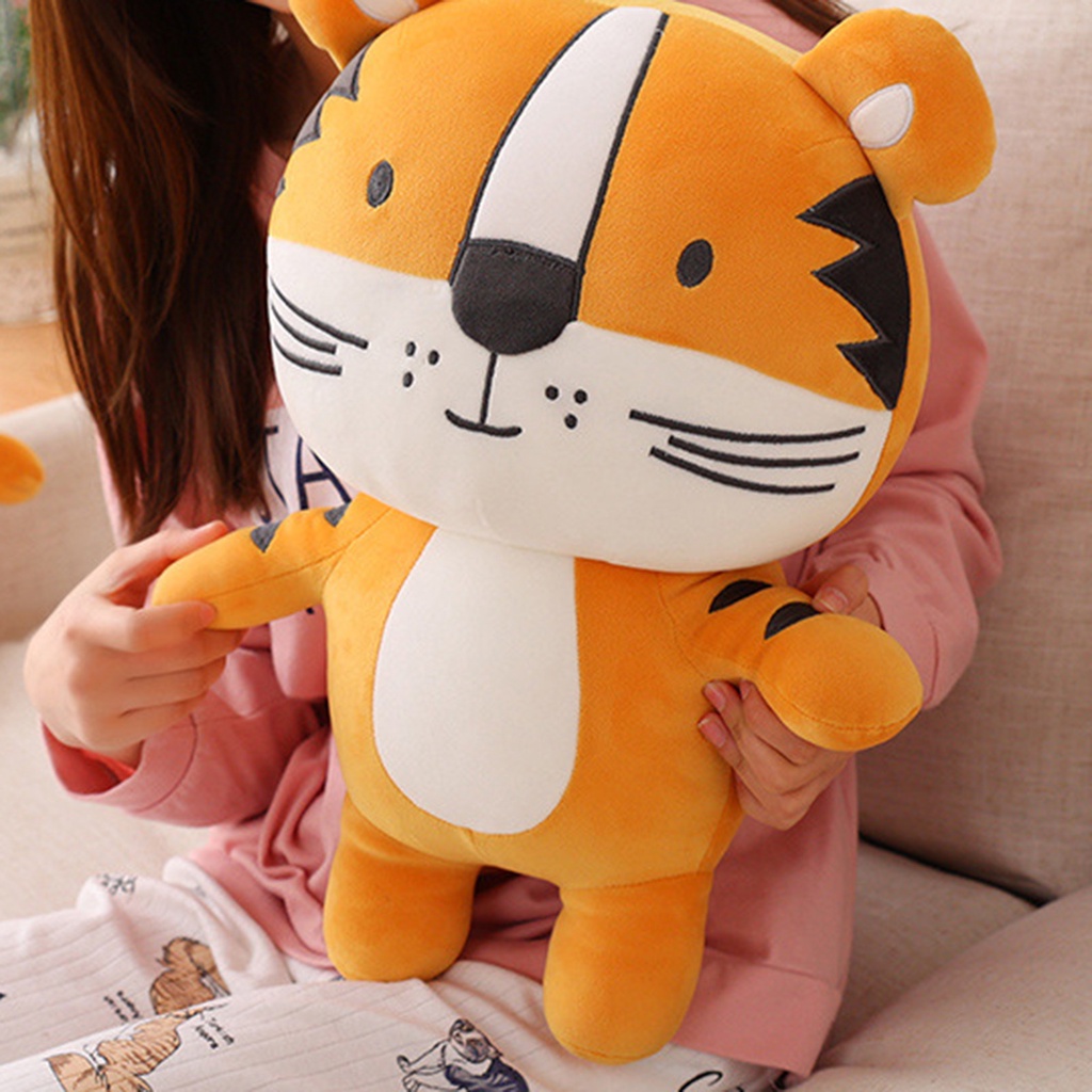 Đồ chơi nhồi bông hình con hổ dễ thương dùng trang trí