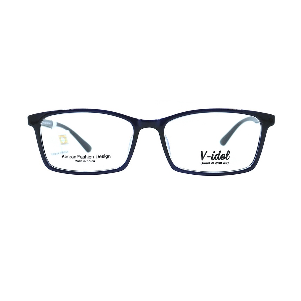 Gọng kính nam nữ V-idol V8210 SBL màu sắc thời trang chính hãng, thiết kế dễ đeo bảo vệ mắt