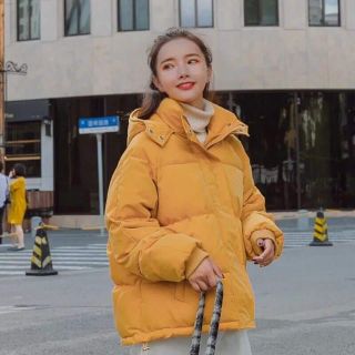 Áo phao béo kiểu Hàn Quốc
