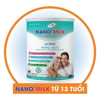 Sữa Nano Milk ALL PEOPLE hộp 900g ( dành cho người 13 tuổi lên )