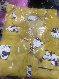 Bộ Pijama đùi size 60kg nhen