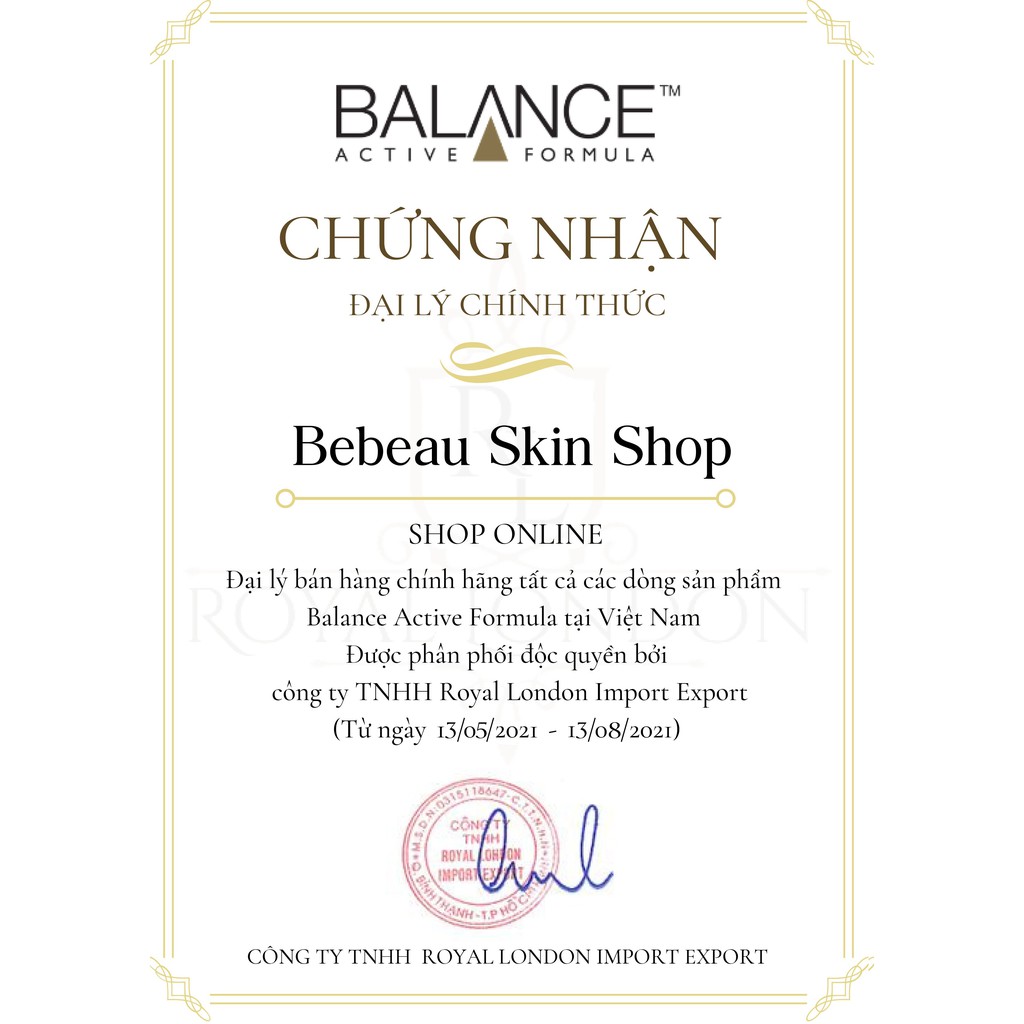 Serum Balance Vitamin C Brightening Serum Glow & Radiance-Tinh Chất VitaminC Thế Hệ Mới 30ml