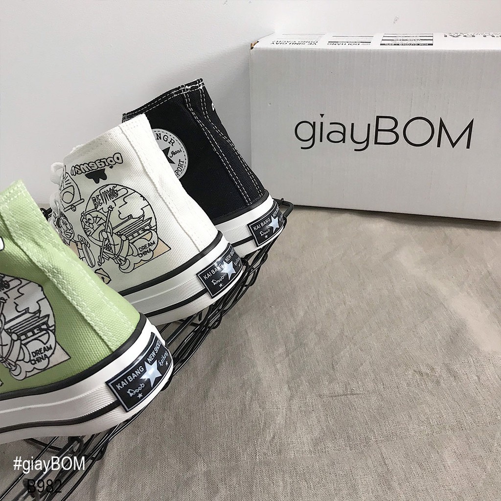 [Mã FAGREEN245 giảm 10% tối đa 30k đơn từ 99k] Giày BATA Nữ giayBOM Cổ Cao Họa Tiết Doraemon Đổi Màu Ngoài Nắng B982 | BigBuy360 - bigbuy360.vn
