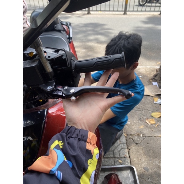 Tay thắng GH CNC cao cấp SHVN/SH300i/VARIO/CLICK/AB/EXCITER/WAVE/DREAM/Fu…