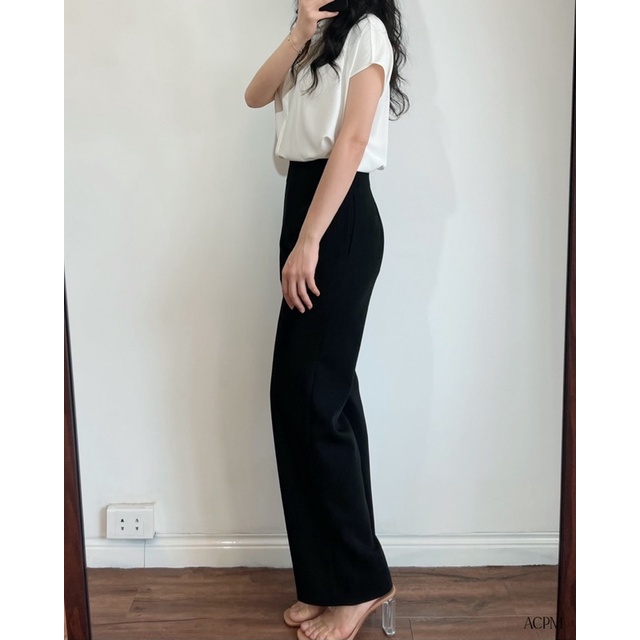 Emie Trousers / Quần âu dáng suông