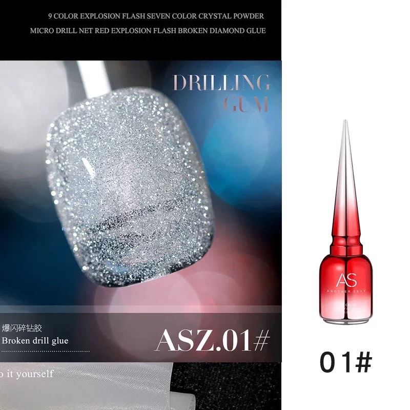 Sơn gel AS chính hãng set 9 - ASZ