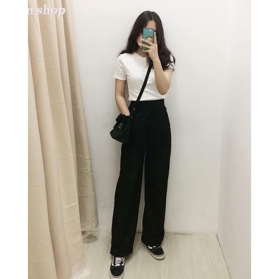 [Có Sẵn] QUẦN CULLOTES DÀI - QUẦN ỐNG RỘNG HÀN XẺNG | BigBuy360 - bigbuy360.vn