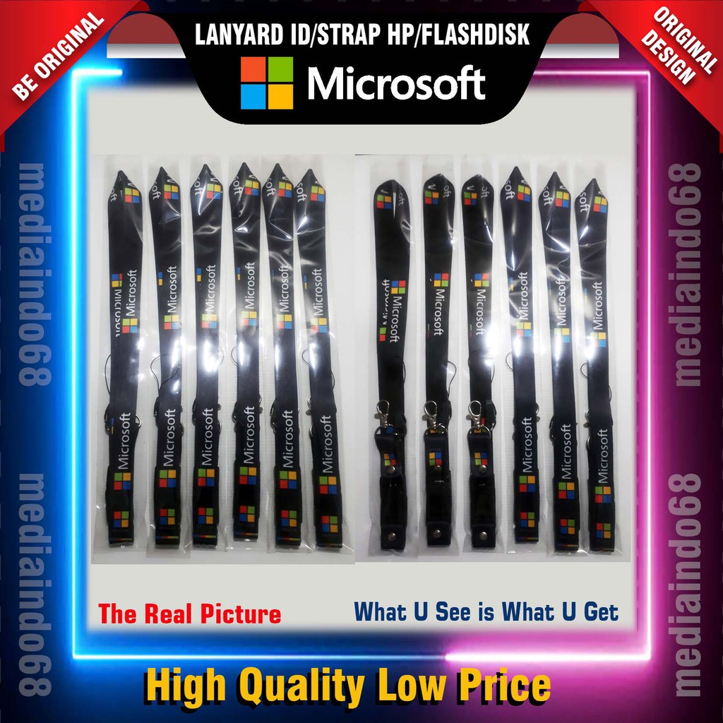 MICROSOFT Dây Đeo Thẻ ID HP / Flashdisk Kỹ Thuật Số