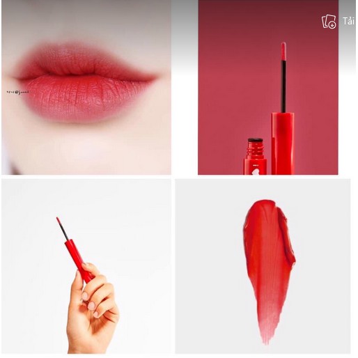 son hồng nude+son đỏ cam (Mơ Mơ (VO)