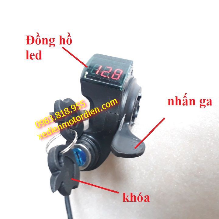 Ga xe đạp điện thể thao - xe đạp địa hình từ 12v đến 60v